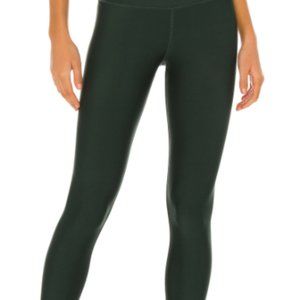 7/8 High Waist Airlift Legging Alo Forest Green